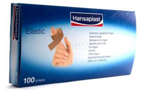 Leukoplast elastische vingerpleister à 100 stuks met een lengte van 180 mm